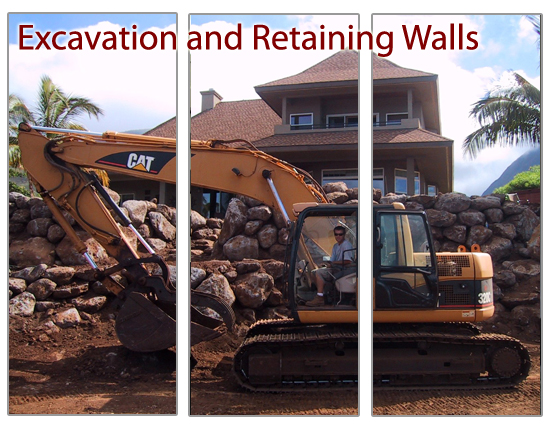 building a retaining wall